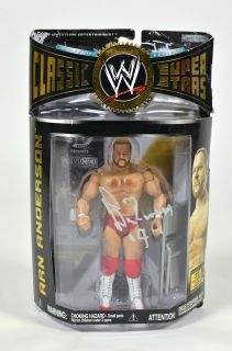 Tosh 0 WWE Arn Anderson Action Figure signed