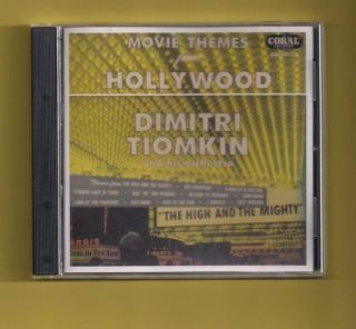 MOVIE THEMES FROM HOLLYWOOD DIMITRI TIOMKIN VERY RARE COLLECTOR ITEM