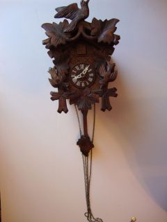 DOLD Exquisit Black Forest German Cuckoo clock