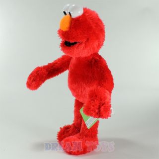 Sesame Street Muppets Elmo 14 Fuzzy Plush Doll Stuffed Figure Med