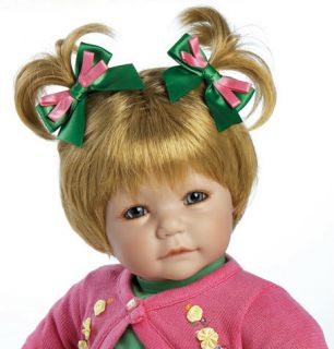 DENIM DAISIES Adora Vinyl Baby Girl Toddler Doll Blonde Hair Blue Eyes