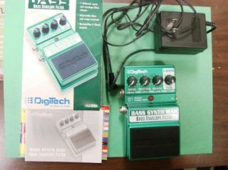 DigiTech x Series Bass Synth Wah Pedal Bass Envelope Filter