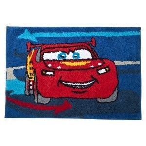 Disney Cars 2 Bath Mat Rug Lightning McQueen