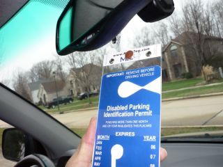New Handicap Tag Placard Protector Cover Sleeve Holder