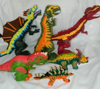 Fisher Price Imaginext Dinosaurs T  Rex Figures Sounds Motions GREAT