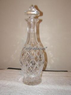 SPARKLING WATERFORD CUT CRYSTAL DONEGAL DECANTER