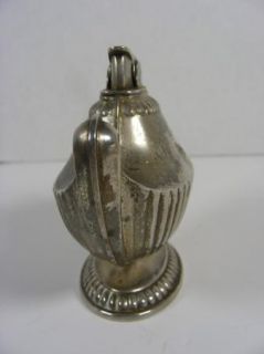 Vintage Evans Silver Plated Aladdins Lamp Table Lighter
