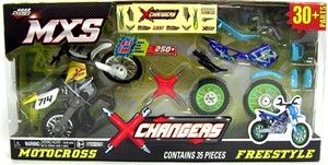MXS Changers Dirt Bike Toys Blue