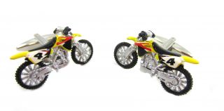 Yellow and Black Motocross Dirt Bike Extreme Sports x Games Racing