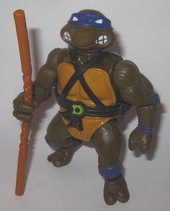   Playmates TMNT Ninja Turtles Don Donatello w Original Weapon Figure