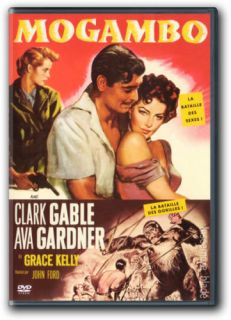 Mogambo DVD New Clark Gable Ava Gardner Grace Kelly Donald Sinden