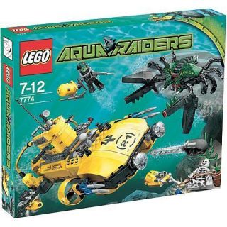 LEGO 7774 AQUA RAIDERS CRAB CRUSHER AQUARIUM SET 618 PCS NEW SEALED