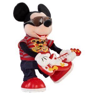 Fisher Price Disney Interactive Rockstar Mickey with Guitar New