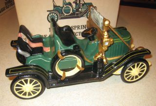 VINTAGE 1971 DOUBLE SPRINGS 1911 STANLEY STEAMER DECANTER BOX GREAT