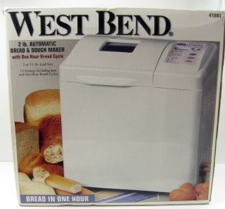  Bend One Hour 2 lb Automatic Bread Dough Maker Machine 41083