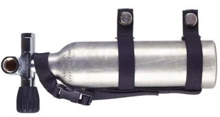 Dive Rite Argon Bottle Mount w Screws for Technical Scuba Diver Tanks