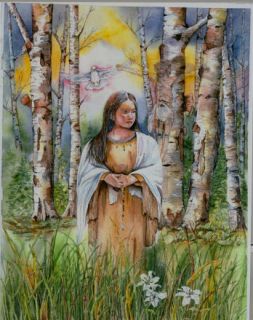 Relic RARE 1st Native American Saint Catherine Tekakwitha Servent of