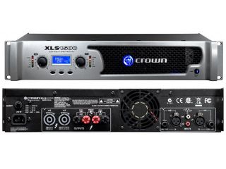 Crown XLS 1500 DriveCore 1550W DJ/Club Stereo Power Amplifier Amp