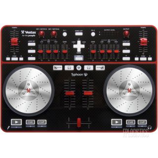  Typhoon Entry Level MIDI DJ Controller Traktor Virtual DJ New