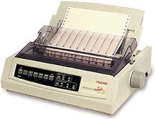Oki Microline Okidata 320 Turbo Dot Matrix Printer 005185144009