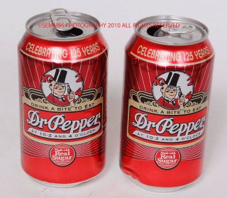 Dr Pepper Soda Can 125 Anniversary Last One Left Get This Collectable