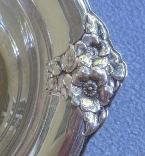  Silverplate Wilcox Spring Garden Double Oval Vegetable Bowl