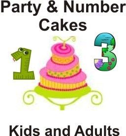 Cake Decorating Kids Party Cakes Number Cakes Recipes
