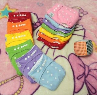 20 Pcs New Waterproof Baby Diapering re useable Cloth Diapers Cover