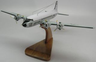 Douglas C 54 Skymaster USAF Airplane Wood Model Reg