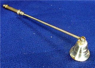 VINTAGE BRASS CANDLE SNUFFER FROM TVS BEWITCHED+