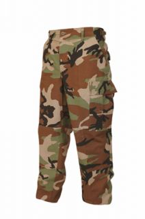 Tru Spec Atlanco Tactical BDU Pants 100 Cotton Ripstop Black Khaki OD