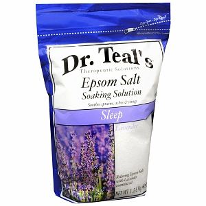 Dr. Teals Epsom Salt Soaking Solution, Sleep, Lavender 3 lb (1.36 kg)
