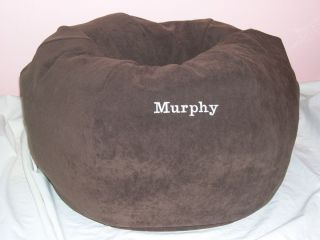 Snuggle Ball Dog Bed Suede Choose Color Personalized