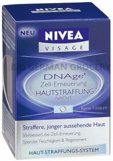 NIVEA VISAGE   DNAge Night care 1.69 fl oz / 50 ml   Nivea Germany