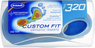 New Dr Scholls Custom Fit Orthotic Inserts CF 320 1 Pair Ships