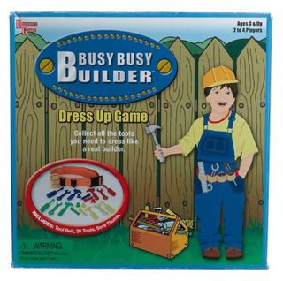 Busy Busy Builder Dress Up Game Collect all theTools Brand New   FREE