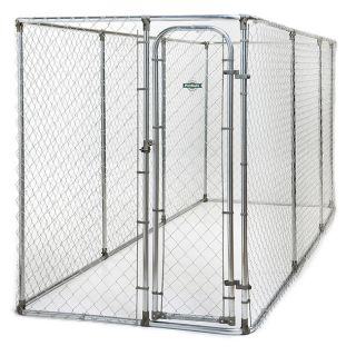 DOG KENNEL Outdoor Chain Fence Exercise Pen NEW 2 1 Dog Kennel Dog Run