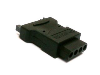 SATA Male Power Cable to Molex 4 Pin IDE Drive Adapter
