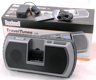 Bushnell Traveltunes 1 0 Boom Box iPod  Player