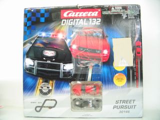Carrera Street Pursuit Digital 132 Slot Car Racing Set Race 20030146