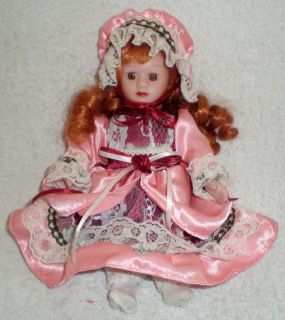 Vintage RARE Antique Baby Doll Girl Hair Beautiful Madame Porcelain