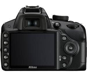 Nikon D3200 Digital SLR Camera 18 55mm G VR Zoom Lens 24 2 MP Black