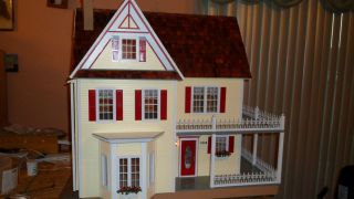   Constructed Victorias Farmhouse Dollhouse from Real Good Toys Kit