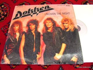 DOKKEN Unchain the Night LaserDisc LD 1986 Don George Lynch Jeff