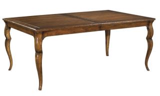 Style Rectangular Kitchen/Dining Table, Solid Wood, Antique Look