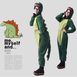 Unisex Dinosaur Adult KIGURUMI Animal Anime Cosplay Costume Pajamas
