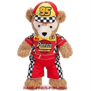 Duffy the Disney Bear 17 Plush Cars Lightning McQueen Costume Outfit