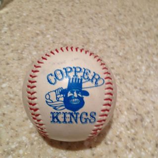 Butte Copper Kings Souvenir Baseball Sponsored By Duggan Dolan