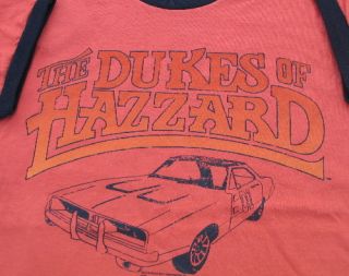 The Dukes of Hazzard TV Show General Lee Logo Shirt L