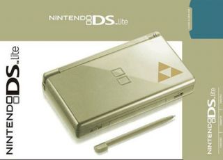 Gold Triangle Nintendo DS Lite Console Handheld System DS DSL NDSL